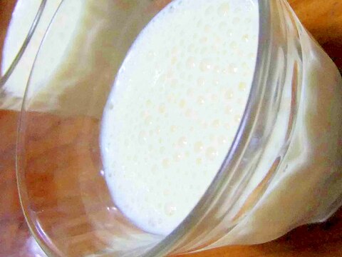 ココナッツミルクとマンゴ―のスムージー